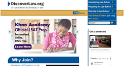 Desktop Screenshot of discoverlaw.org